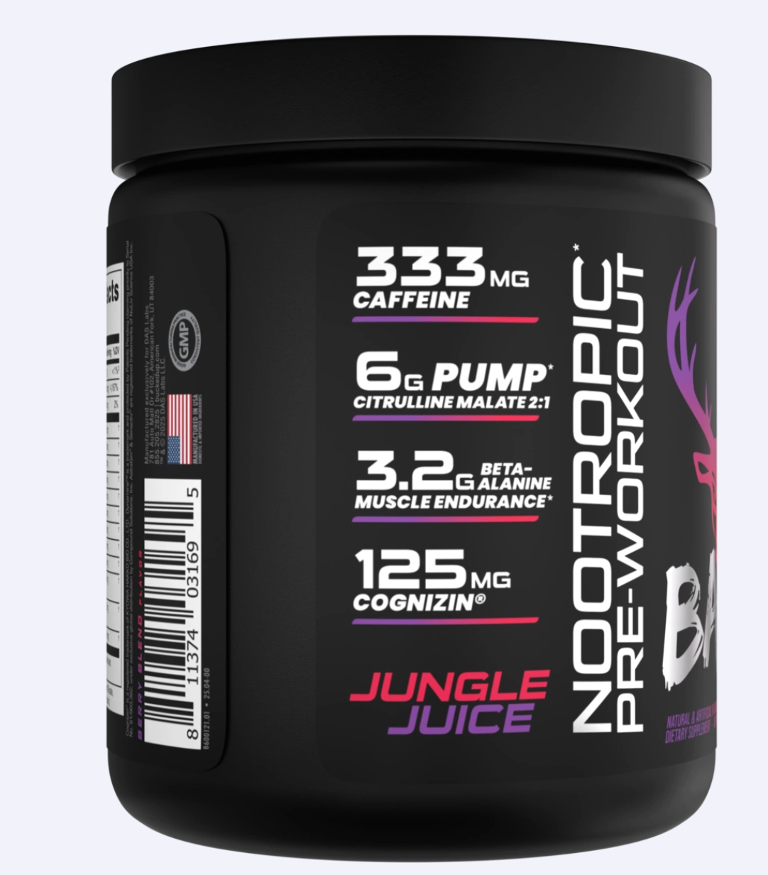 BAMF® Nootropic Pre-Workout – Jungle Juice