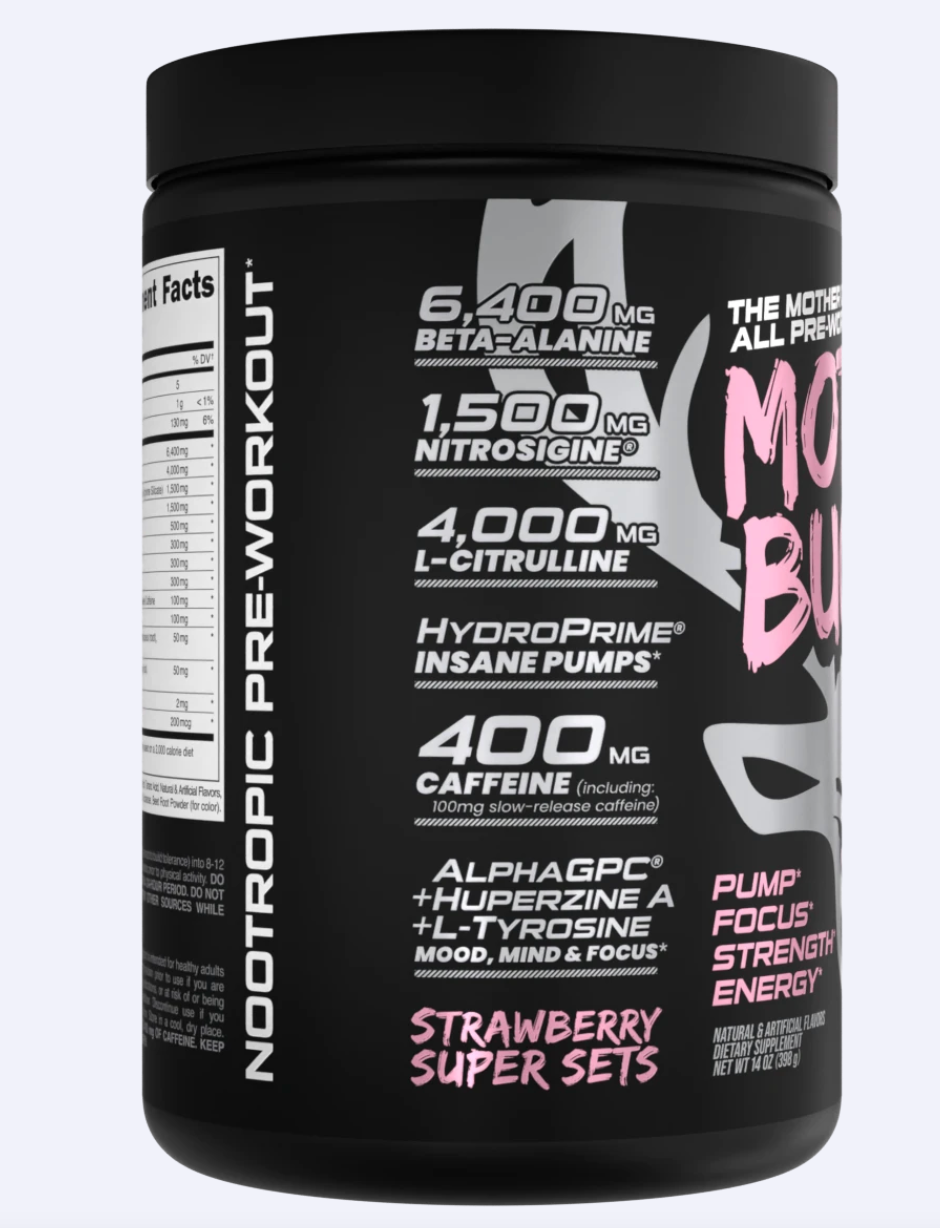 Mother Bucker™ Pre-Workout – Strawberry Super Sets